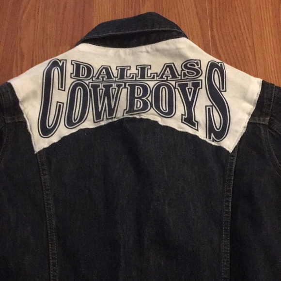 Divided Dallas Cowboy Jean Jacket size Medium (W) - Picture 5 of 5
